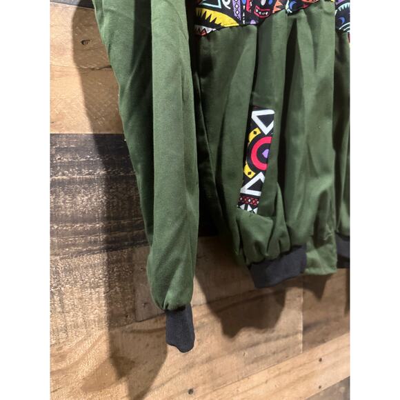 Unisex Ankara African Bomber Jacket – Size Small/Medium - Picture 3 of 8